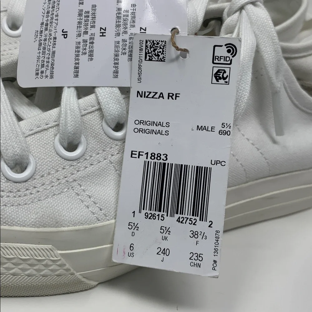 NEW Adidas Nizza RF original trainers sneakers mens 6